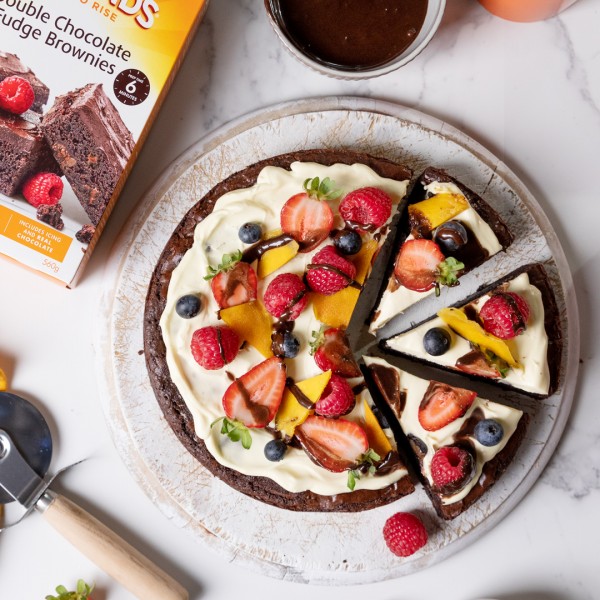 Brownie Pizza Recipe NZ Edmonds Cooking