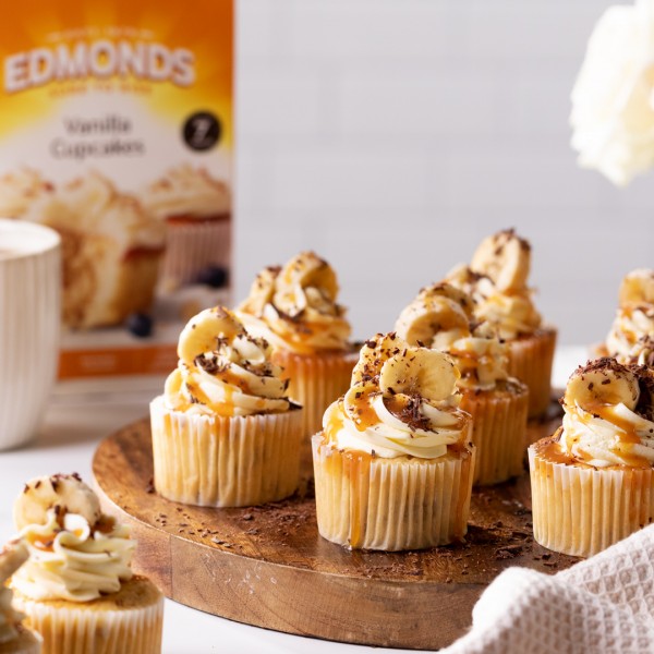 Banoffee Cupcakes Recipe NZ | Edmonds Cooking