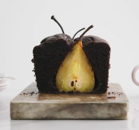 Spiced Pear Chocolate Loaf