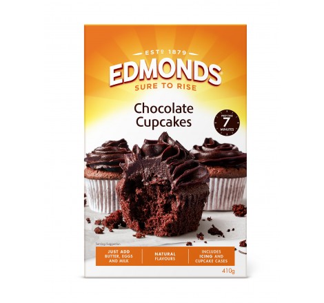 9993 Edmonds Cake Mix Wide Choc Cupcake LR
