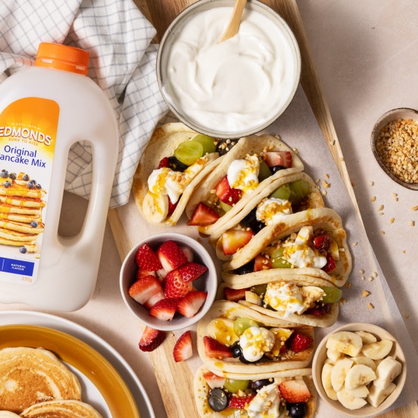 Pancake Tacos Recipe NZ Edmonds Cooking