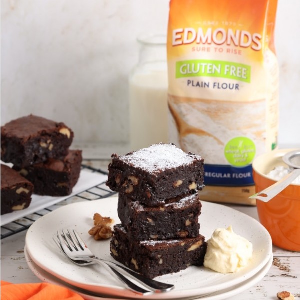 Gluten Free Choc Walnut Brownies Edmonds