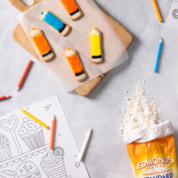 Pencil Sugar Cookies Recipe NZ | Edmonds Cooking