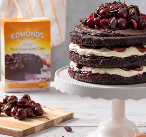 Christmas Chocolate Geteau Cake Recipe NZ Edmonds Cooking