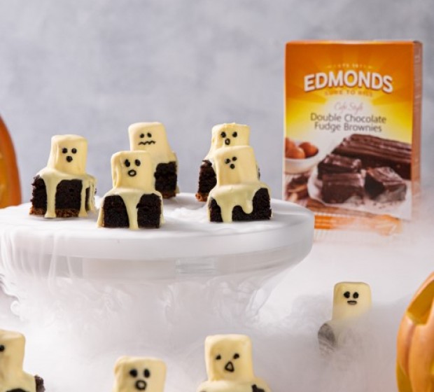 Spooky S'Mores Brownies