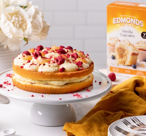 Edmonds Raspberry Cake