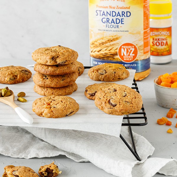 Apricot Pistachio Cookies Recipe NZ Edmonds Cooking